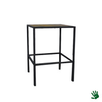 Hot Metal statafel, hout, klein Hot Metal statafel, hout, klein