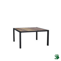 Hot Metal salontafel, hout, klein Hot Metal salontafel, hout, klein