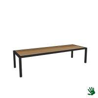 Hot Metal salontafel lang, hout Hot Metal salontafel lang, hout