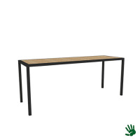 Hot Metal dinertafel lang, met OSB blad Hot Metal dinertafel lang, met OSB blad