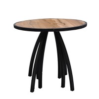 Hot Metal zittafel, Ø 80 cm. Hot Metal zittafel, Ø 80 cm.