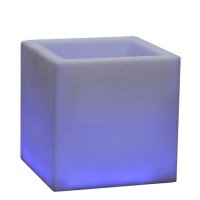 LED Kubus open, wit kunststof LED Kubus open, wit kunststof