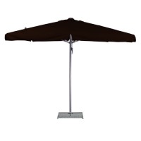 Parasol zwart, 400x400 cm. Parasol zwart, 400x400 cm.
