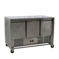 Koelwerkbank RVS, gekoeld Koelwerkbank RVS, gekoeld