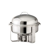 Chafingdish RVS, rond 