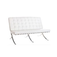 Design gecaptioneerde 2-zits bank Britt, off white Design gecaptioneerde 2-zits bank Britt, off white