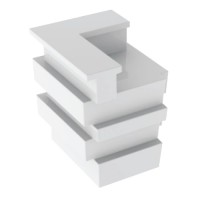 Tetris barelement hoek LED Tetris barelement hoek LED