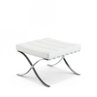 Design hocker Britt, wit Design hocker Britt, wit