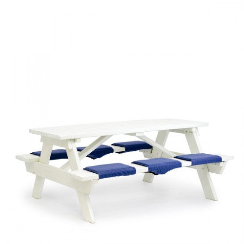 Picknick Bank Wit Heman Horecaverhuur