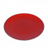 Bord Lava rood, Ø 21.5 cm.