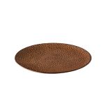 Dessertbord reliëf, bruin Ø 21 cm