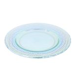 Bord Rainbow glas, Ø 28 cm