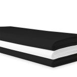 Tafellaken zwart, lxb 210x210 cm