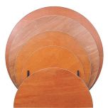 klaptafel rond 18 cm.