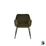 Home - Dinerstoel green, velvet