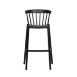 Home, spijlenkruk kunststof zwart