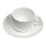 Koffiekop & schotel Satinique, 18 cl.