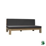 Oak Outdoor loungebank grijs