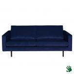 Home - 2,5-zits bank, night blue, velvet