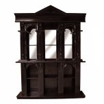 Houten achterwand t.b.v. houten bar 