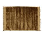 Home - Vloerkleed, honing geel  met franjes 170x240 cm