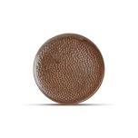 Platbord Hammere Brass, Copper, Ø 15,5 cm