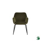 Home - Dinerstoel green, velvet