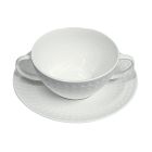 Soepkop & schotel Satinique