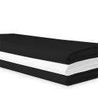 Tafellaken zwart, 240x240 cm.