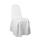 Stoel Carbonno, met stoelhoes wit
