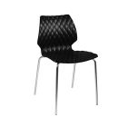 Stoel Manhattan, zwart