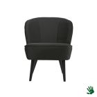 Home - Stoel, grey velvet