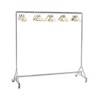 Garderoberek enkel, incl. 50 kledinghangers