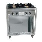 Gaskooktafel 4-pits, op gas