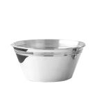 Champagnebowl RVS strak, zonder voet