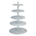 Taartetagère, vijf plateau's