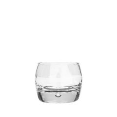 Stoel Raw, met bruin lederen zitting 