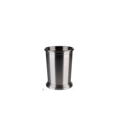 Stoel Raw, met bruin lederen zitting 