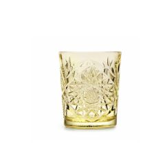 Stoel Raw, met bruin lederen zitting 