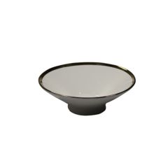 Stoel Raw, met bruin lederen zitting 