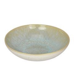 Stoel Raw, met bruin lederen zitting 