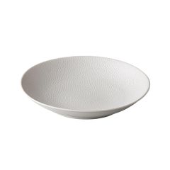 Stoel Raw, met bruin lederen zitting 