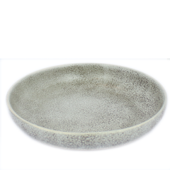 Stoel Raw, met bruin lederen zitting 