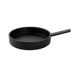 Stoel Raw, met bruin lederen zitting 