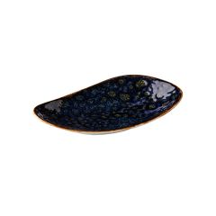 Stoel Raw, met bruin lederen zitting 