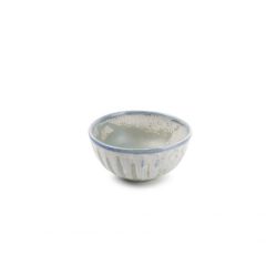 Stoel Raw, met bruin lederen zitting 