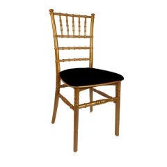 Stoel Raw, met bruin lederen zitting 