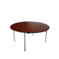 Stoel Raw, met bruin lederen zitting 