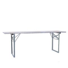 Stoel Raw, met bruin lederen zitting 