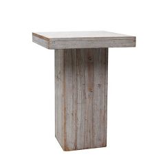 Stoel Raw, met bruin lederen zitting 